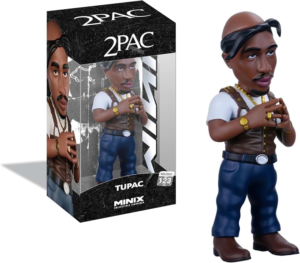 MINIX - Music #123 - Tupac - New York Times 1996 - Sammelfigur 12 cm