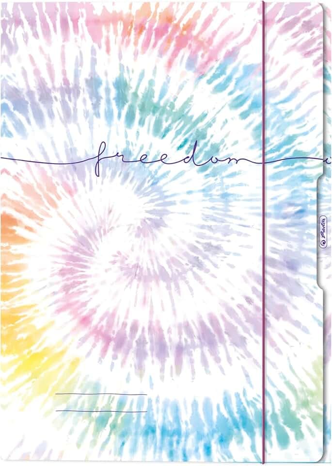 herlitz Sammelmappe A3, Motiv: New Batik Freedom, 1 Stück