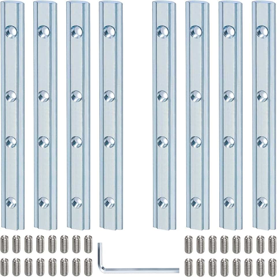 Streckenverbinder Aluprofil Verbinder 30x30 Alu Profil 8Stk Profilverbinder