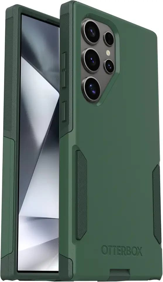 OtterBox Samsung Galaxy S24 Ultra (Only) - Commuter Series Case - Trees Company (Green) - Slim & Tough - Pocket-Friendly - with Port Protection - Non-Retail Packaging