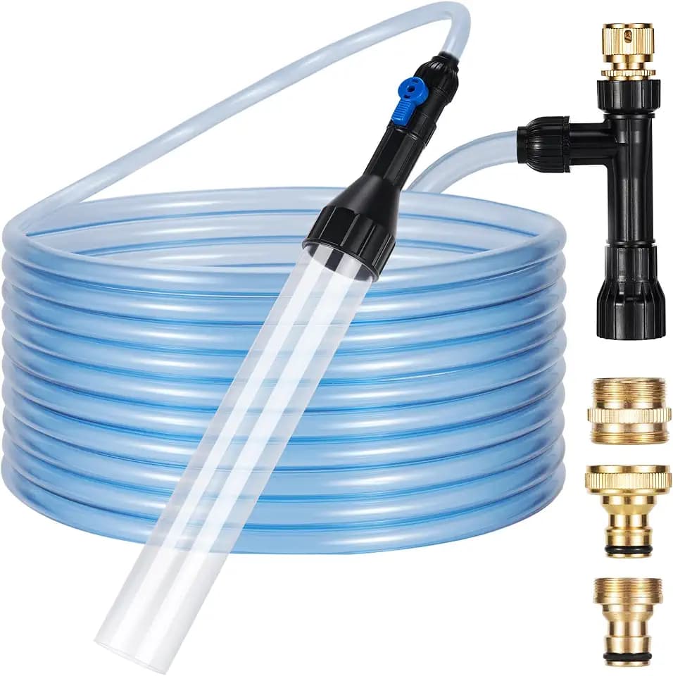 DXOPHIEX Gravel Vacuum for Aquarium Fish Tank Siphon, 30 Feet