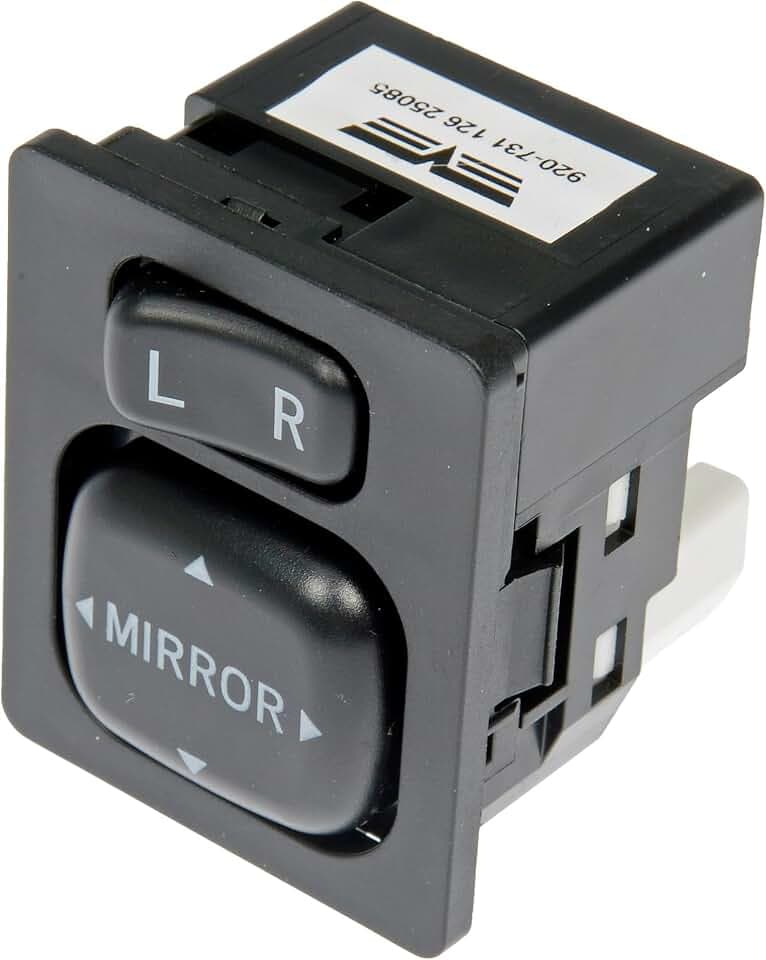 Dorman 920-731 Front Driver Side Power Mirror Switch Compatible with Select Toyota Models