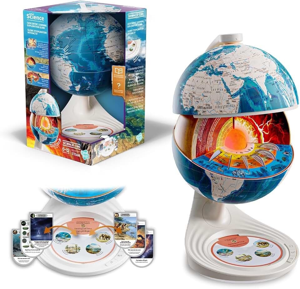 C Toys - So Science – Globe Exploration interaktiv – 6 Jahre + – COS