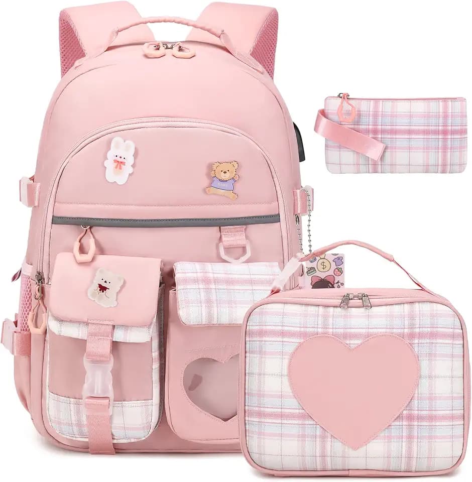 ACESAK Backpack for Girls - Bookbag Backpacks Schoolbag for Girls Kids Teen