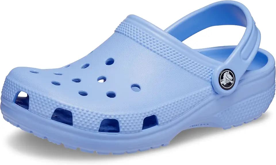 Crocs Unisex-Child Classic Clogs, Moon Jelly, 9 Toddler