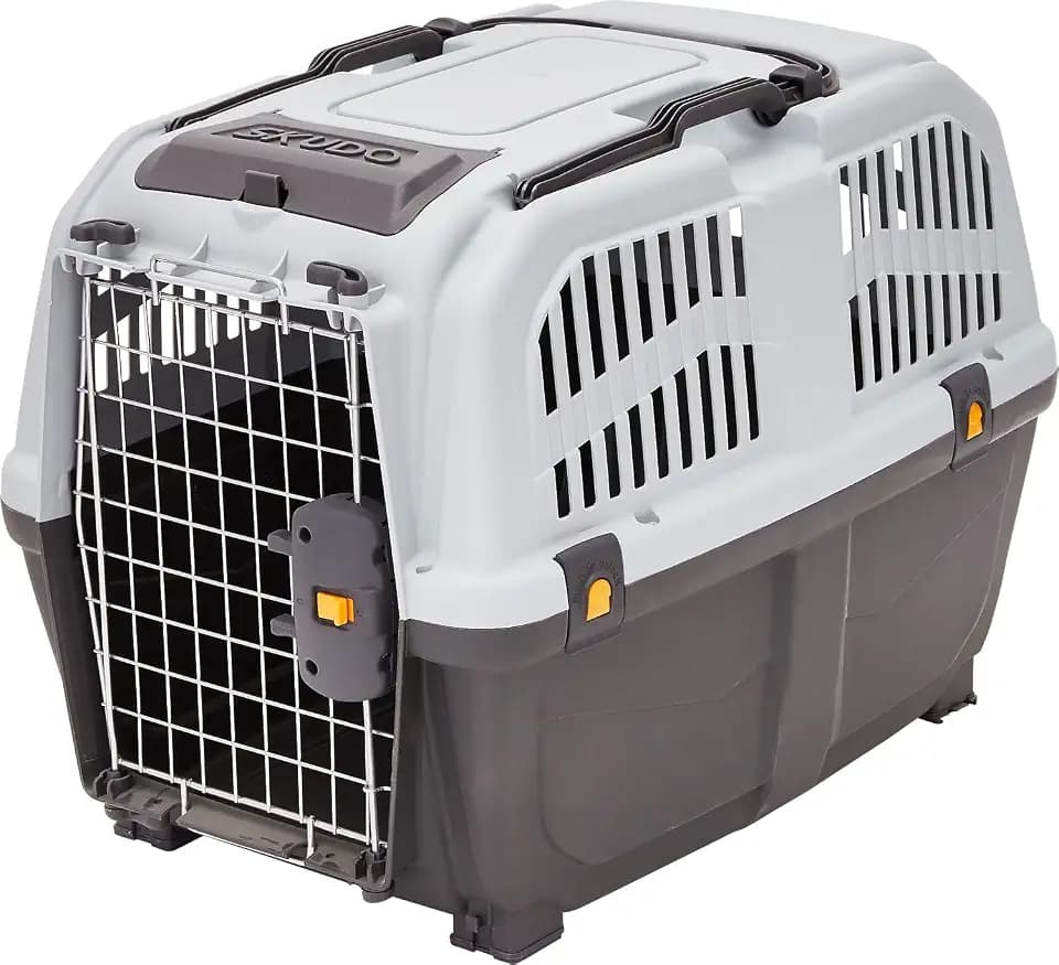 Skudo by MidWest 32-Inch Travel Carrier, Gray, Fits Pets up to 40 lbs