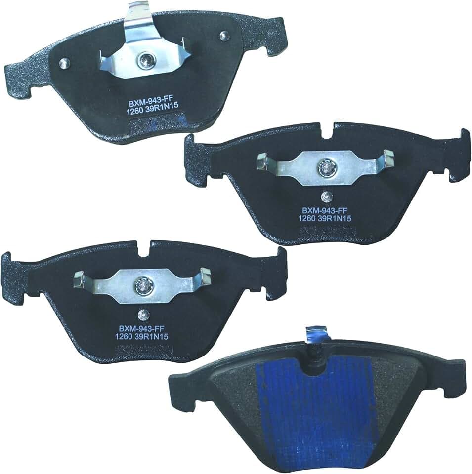 Bendix Premium SBM1260 Semi-Metallic Front Brake Pads for Select Models BMW 323i, 325i, 328i, 328i xDrive, 328xi, 335d, 335i, 335is, 335i 525i, 530i, 645Ci, 650Ci, 650i, X1