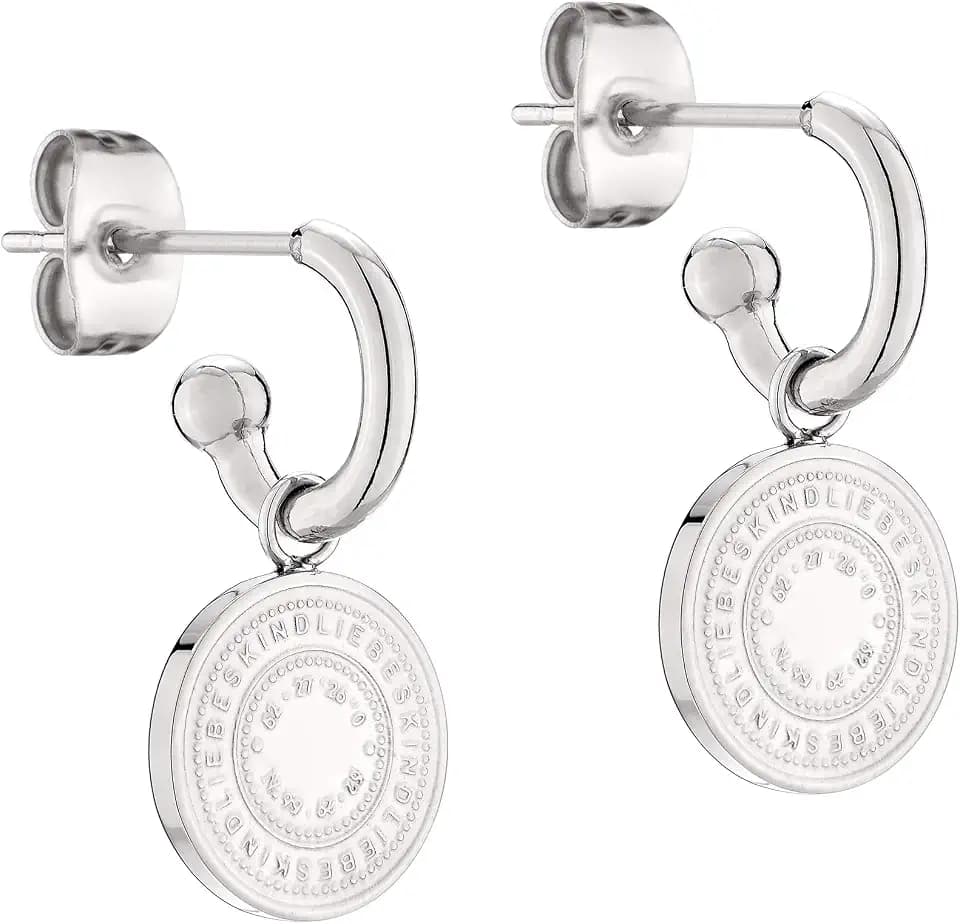 LIEBESKIND BERLIN Damen Schmuck mit Coin Anhängern – Ketten, Armbänder und Ohrringe Mit Liebeskind-Coin aus Edelstahl - In verschiedenen Farben – Moderner, vielseitiger Schmuck
