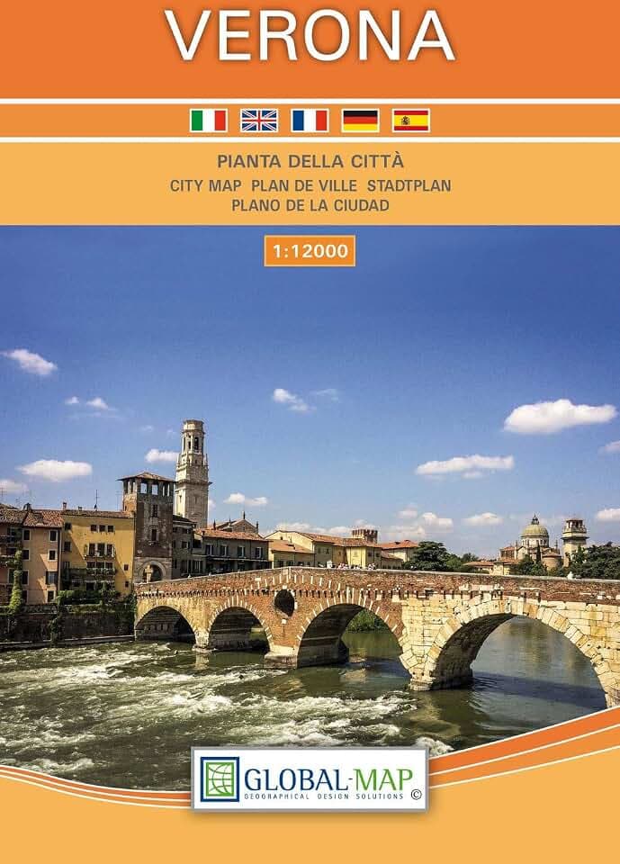 LAC Pianta della Citta Verona: Stadtplan Verona