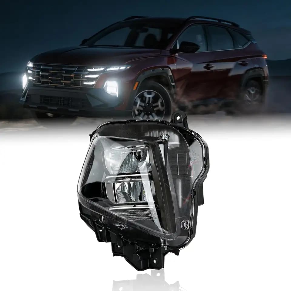 Left Driver Side LED Headlight For 2025 2026 Hyundai Tucson 92101-CW650