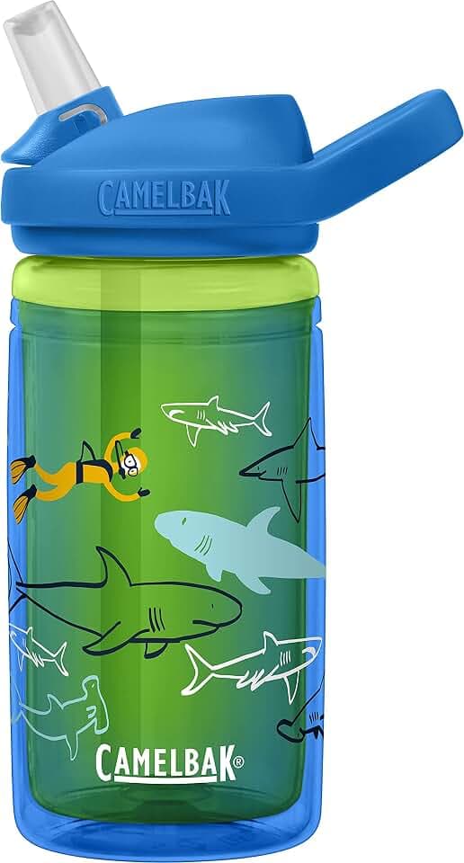 CamelBak Eddy+ Kids Bite Valve Straw Insulated Tritan Renew Water Bottle