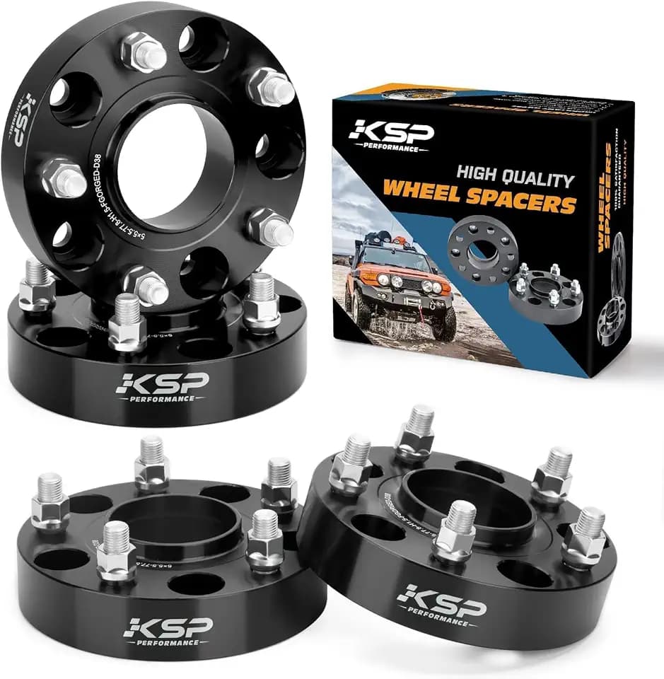 KSP 5X5.5 Ram 1500 Wheel Spacer for Dodge Ram 1500 2012-2018, M14x1.5 Stud