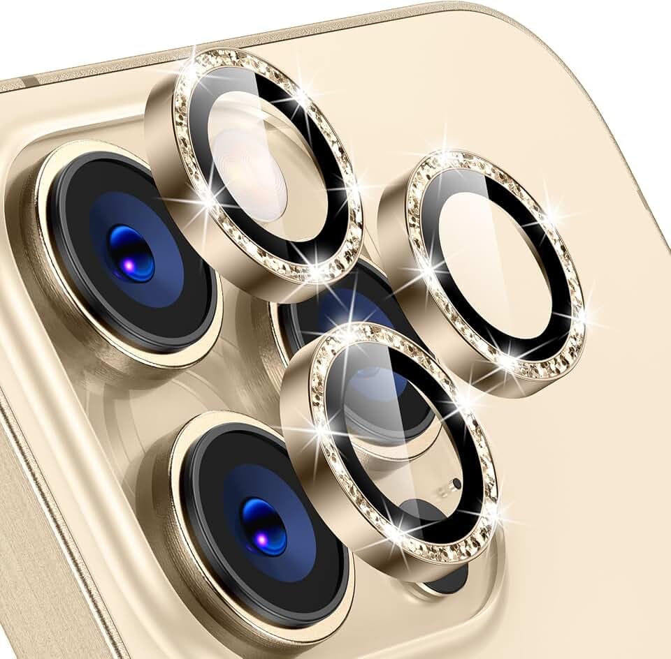Tensea Camera Lens Protector for iPhone 16 Pro Max/16 Pro/15 Pro Max/15 Pro
