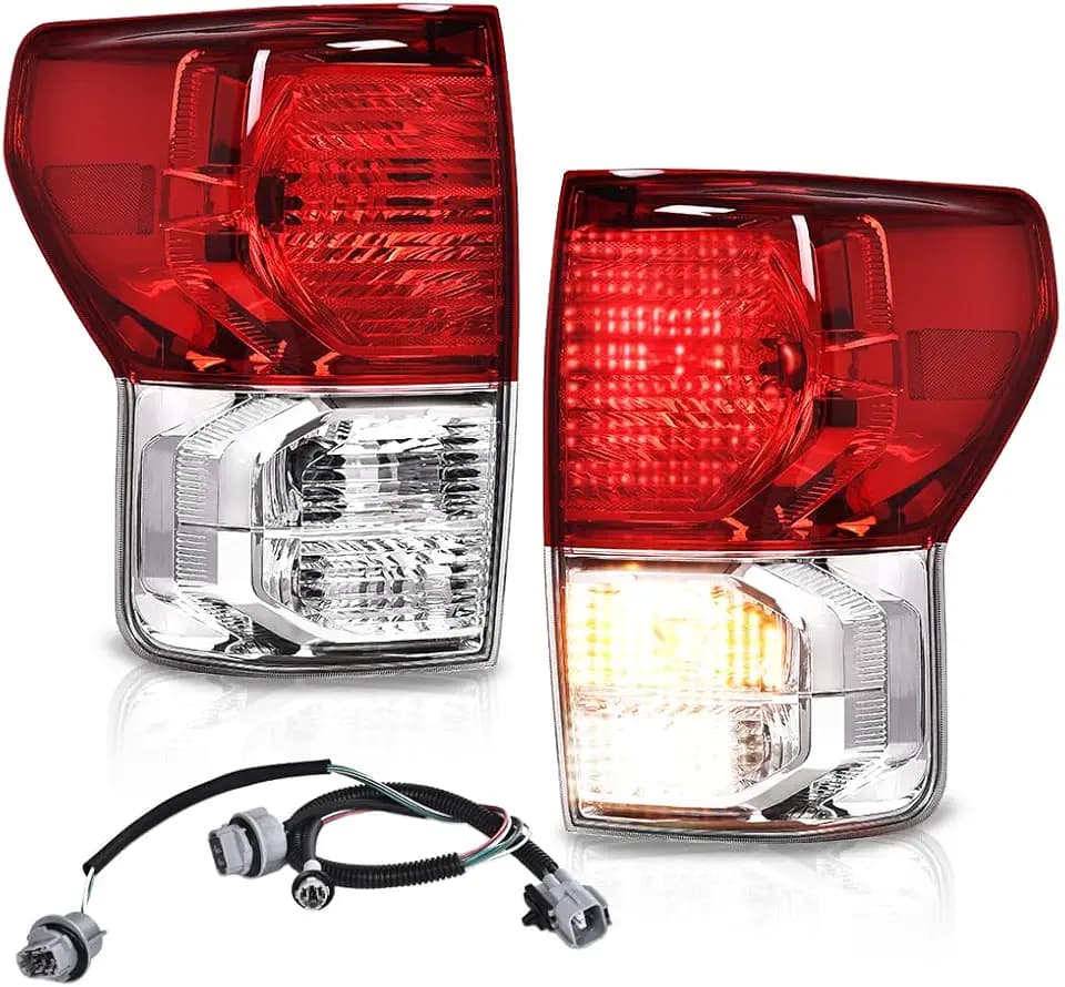 PIT66 Rear Tail Lights Assembly Fit 2007-2013 Toyota Tundra