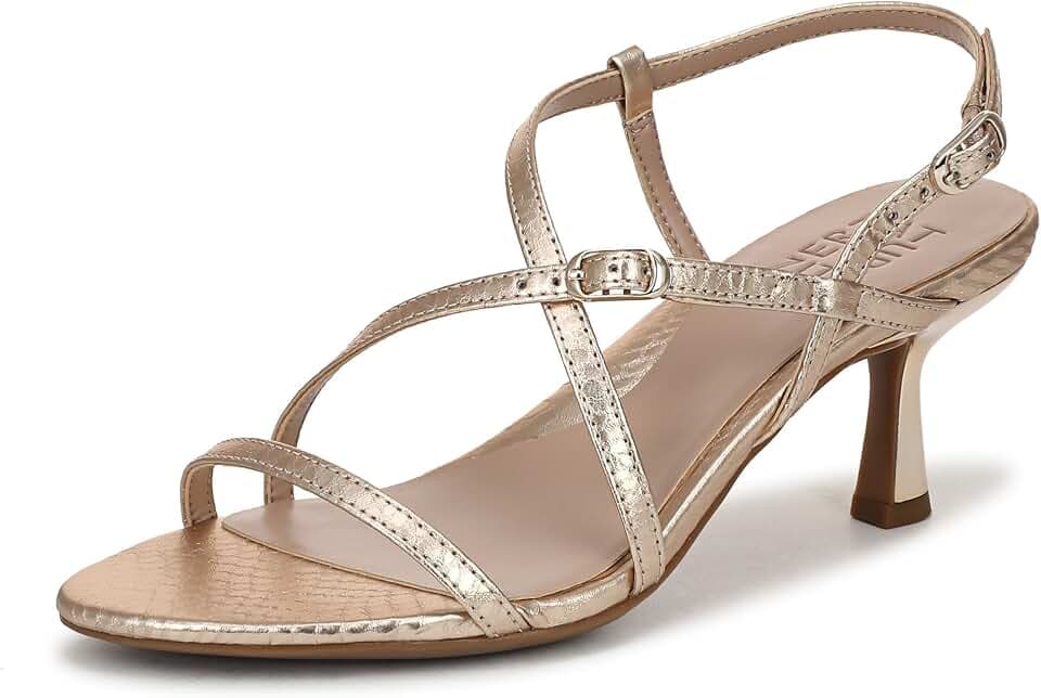 Naturalizer Women's Porter Strappy Heeled Dress Sandal