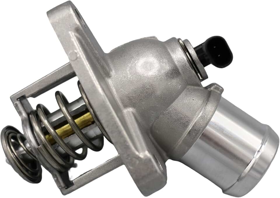 Engine Coolant Thermostat 25500-3L300 Compatilbe with Kia Palisade Cadenza Telluride 3.3L 3.8L 2017-2022