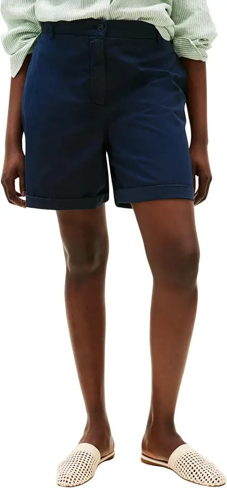 Tommy Hilfiger Damen CRV CO Blend GMD Chino Short WW0WW46084 CRV Co Blend GMD Chino Short Ww0ww46084