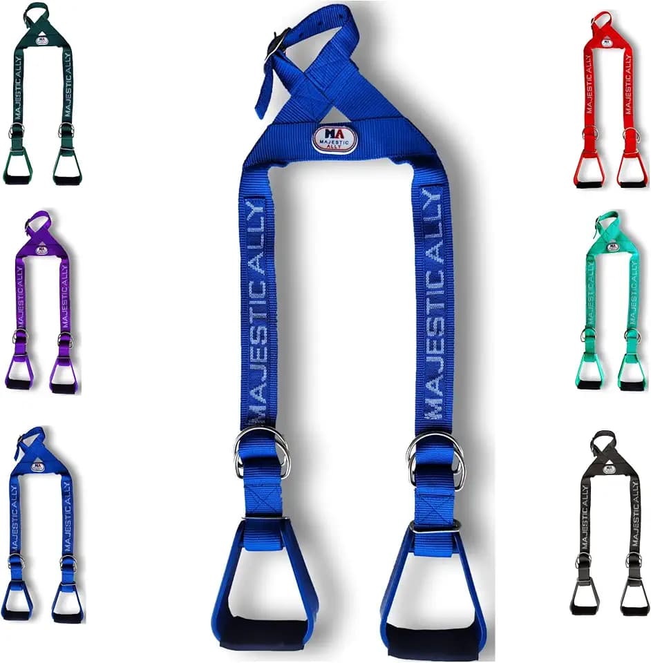 Majestic Ally Nylon Overlay Adjustable Heavy Duty Padded Youth Stirrup