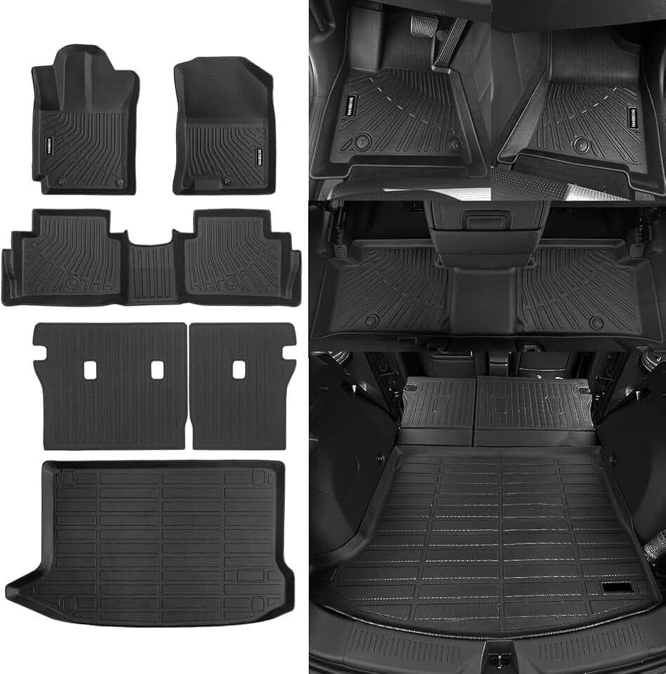 Naibeve Floor Mats for 2018-2023 Hyundai Kona(No Electric)