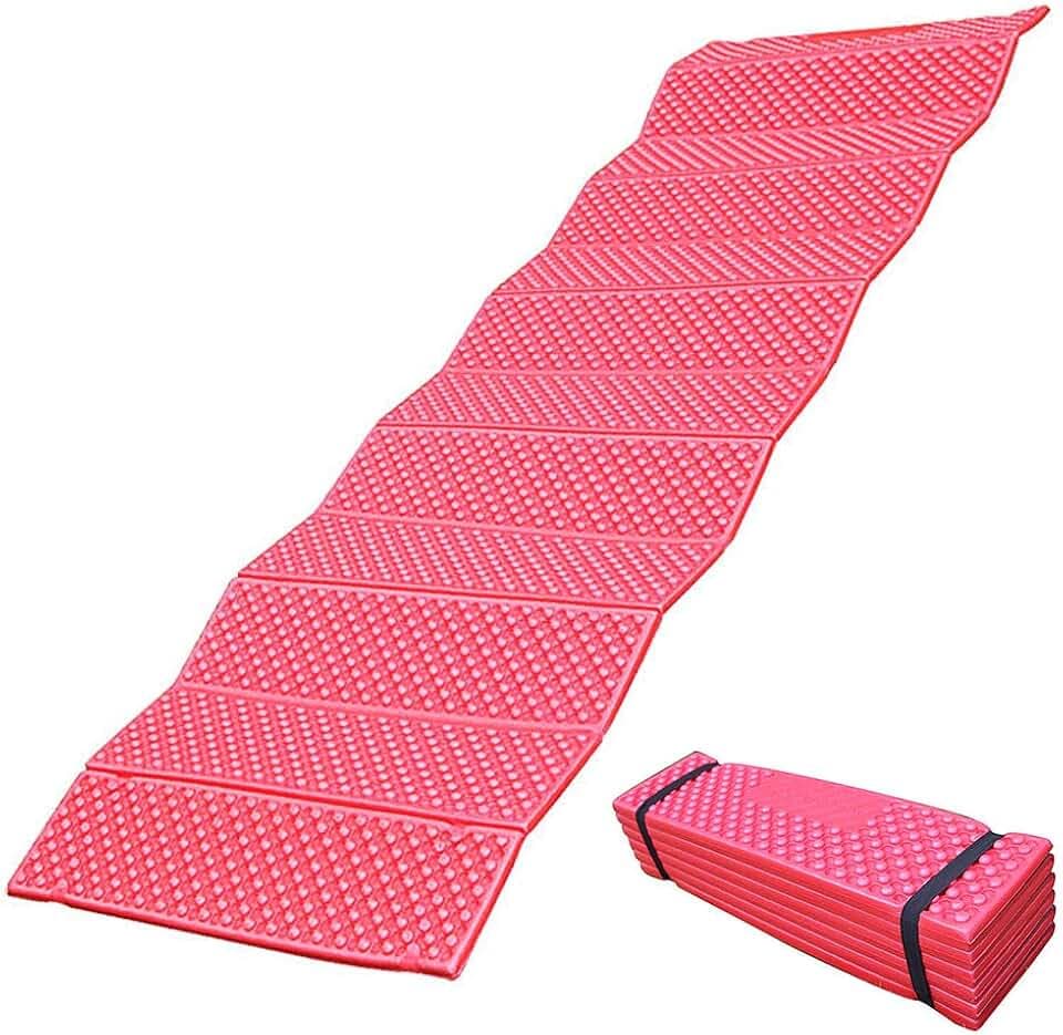 Lixada 190 x 57 cm Camping Mat, Ultralight Foam Camping Mat, Seat, Foldable Beach Mat, Picnic Mat, Sleeping Mat, Outdoor Mattress