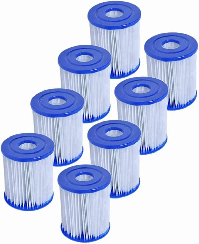 for BW 58093 Size I Filter Cartridge for Pools, for BW Ersatzfilterkartusche für aufblasbares Schwimmbad(8 PCS)