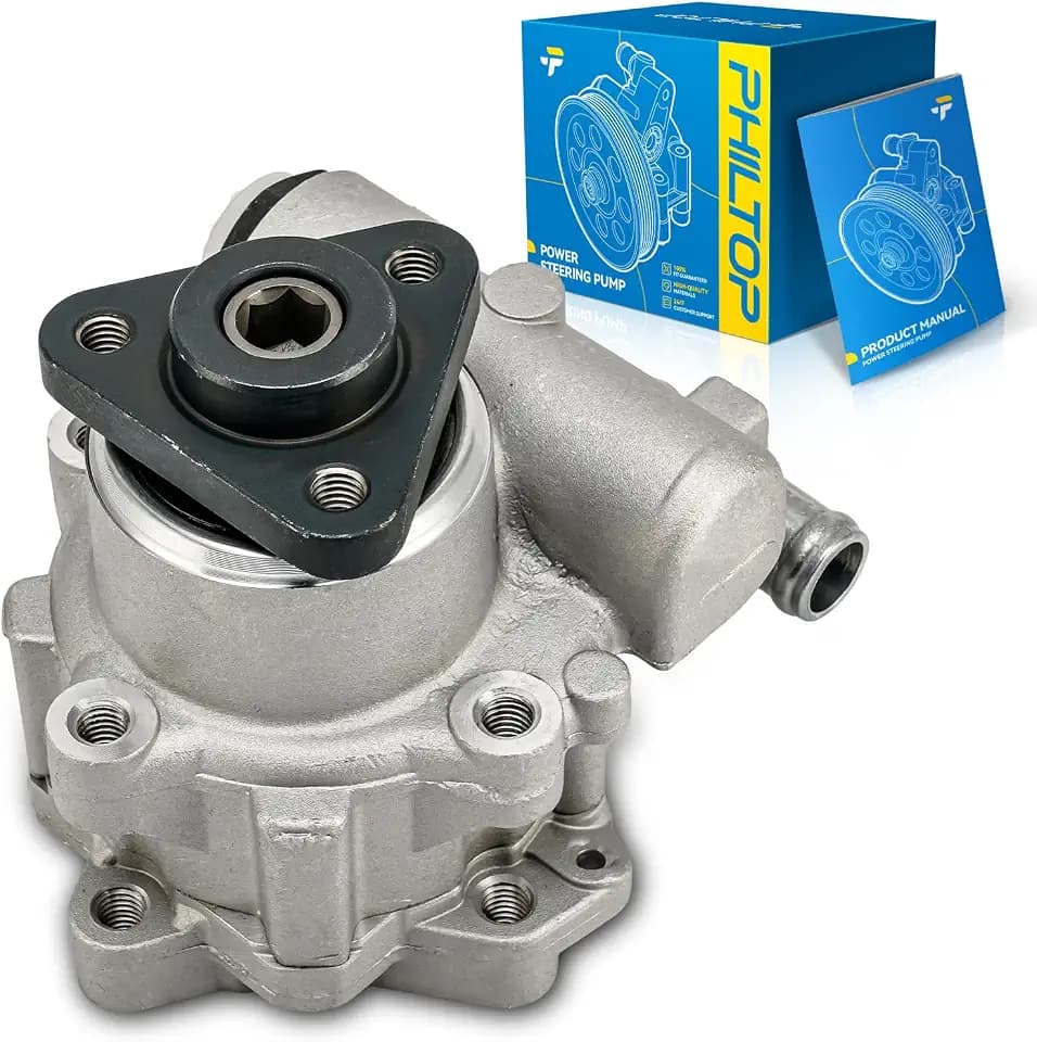 PHILTOP Power Steering Pump 215146, Fit for 1998-2003 Passat 2.8L, 1998-2001 A4 Quattro 2.8L, 1997-2001 A4 2.8L, Power Assist Pump