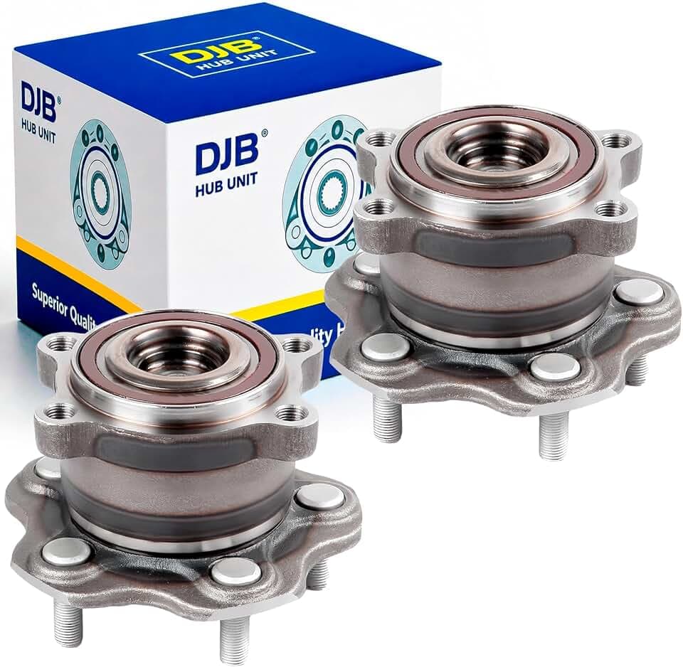 DJB 512388 Pair Rear Wheel Bearing Hub Assembly for Nissan Altima 2007-2018