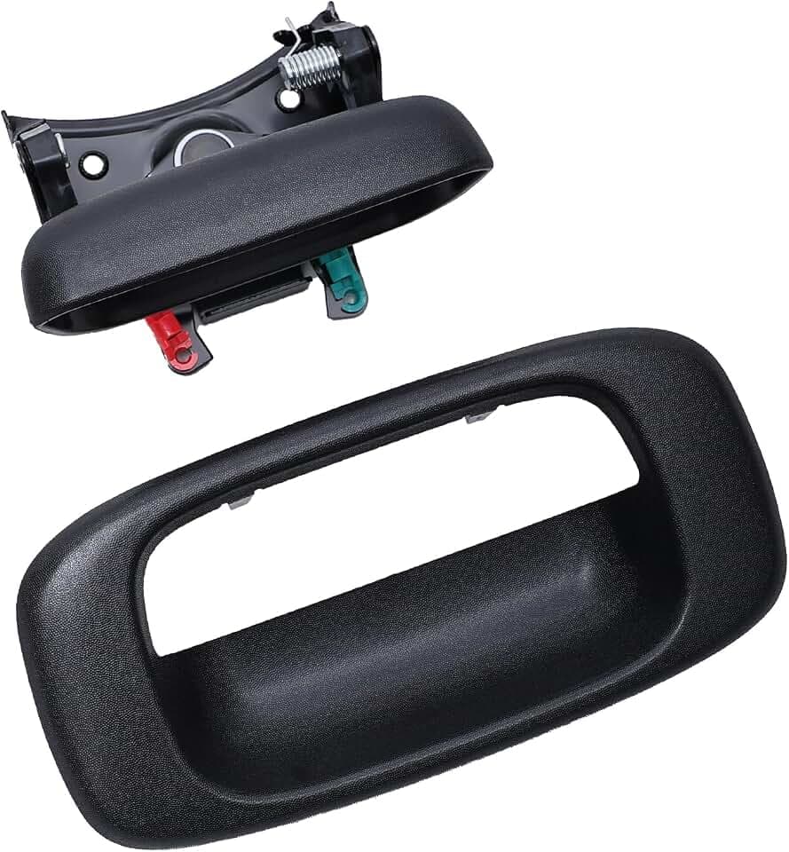 Premium Tailgate Handle Latch and Bezel Trim with Rod Clips