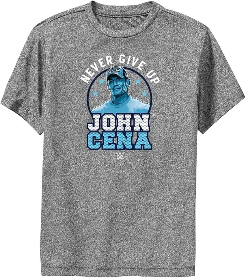Fifth Sun Boys WWE Cena Never Give Up Boys Short Sleeve Tee ShirtT-Shirt