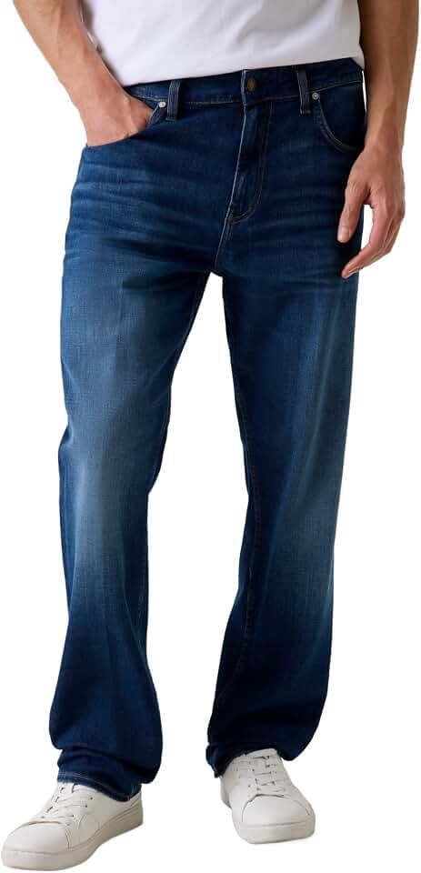 Guess Men's Eco Rodeo Regular Fit Straight Jeans