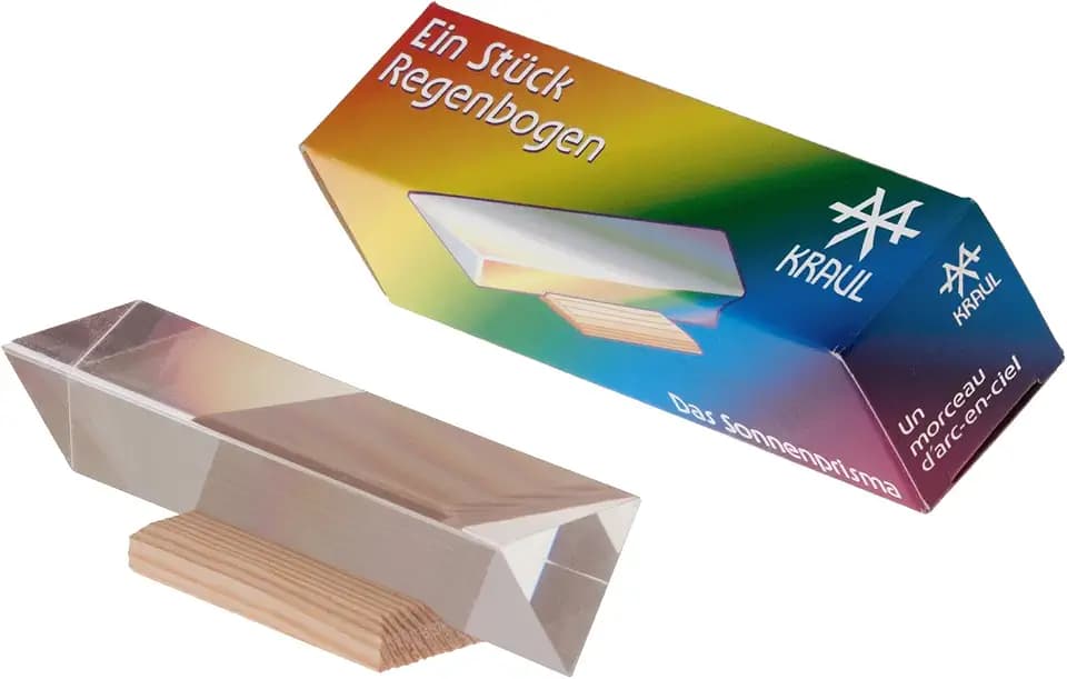 Kraul EIN Stück Regenbogen, das Sonnenprisma (groß)