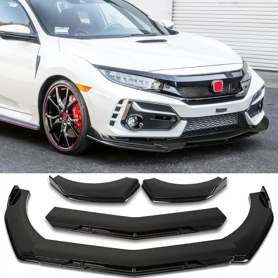 DREAMOTOR Front Lip Universal Front Bumper Lip Spoiler Front Lip Splitter