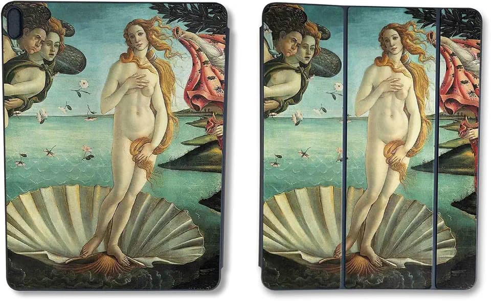 Skin Compatible with Apple Smart Folio for iPad Air 11-inch (M2) 2024 - Birth of Venus - Premium 3M Vinyl Protective Wrap Decal Cover - Easy to Apply | Crafted in The USA by MightySkins
