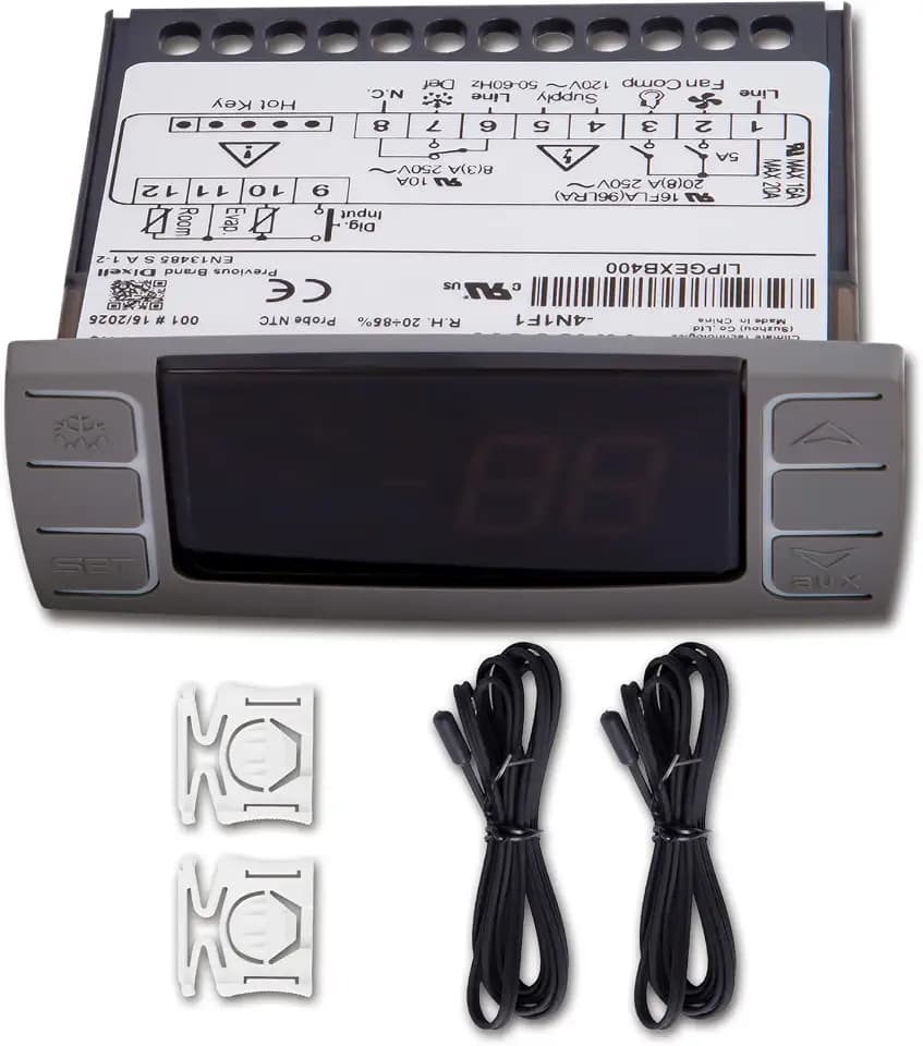 for Dixell XR06CX-4N1F1 Temperature Controller with 2 NTC Sensor Probe