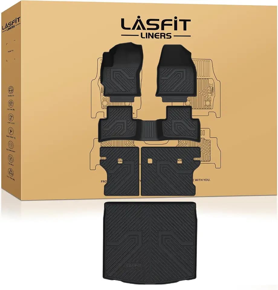 LASFIT Floor Mats for Toyota Corolla Cross AWD 2022-2026