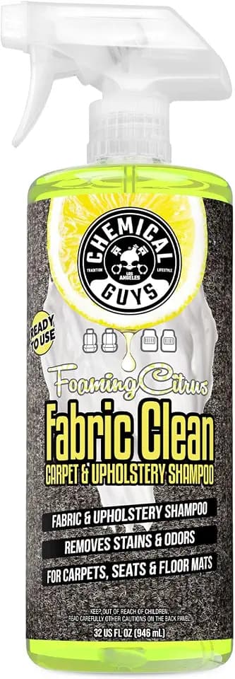 Chemical Guys, Foaming Citrus Fabric & Carpet Cleaner, Ready to Use, 32 oz