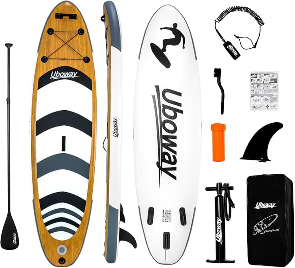 Signstek Stand Up Paddling Board Aufblasbares SUP Board Set Aufblasbar Paddle Surfboard Stabiles Leichtgewicht Komplettes Zubehör