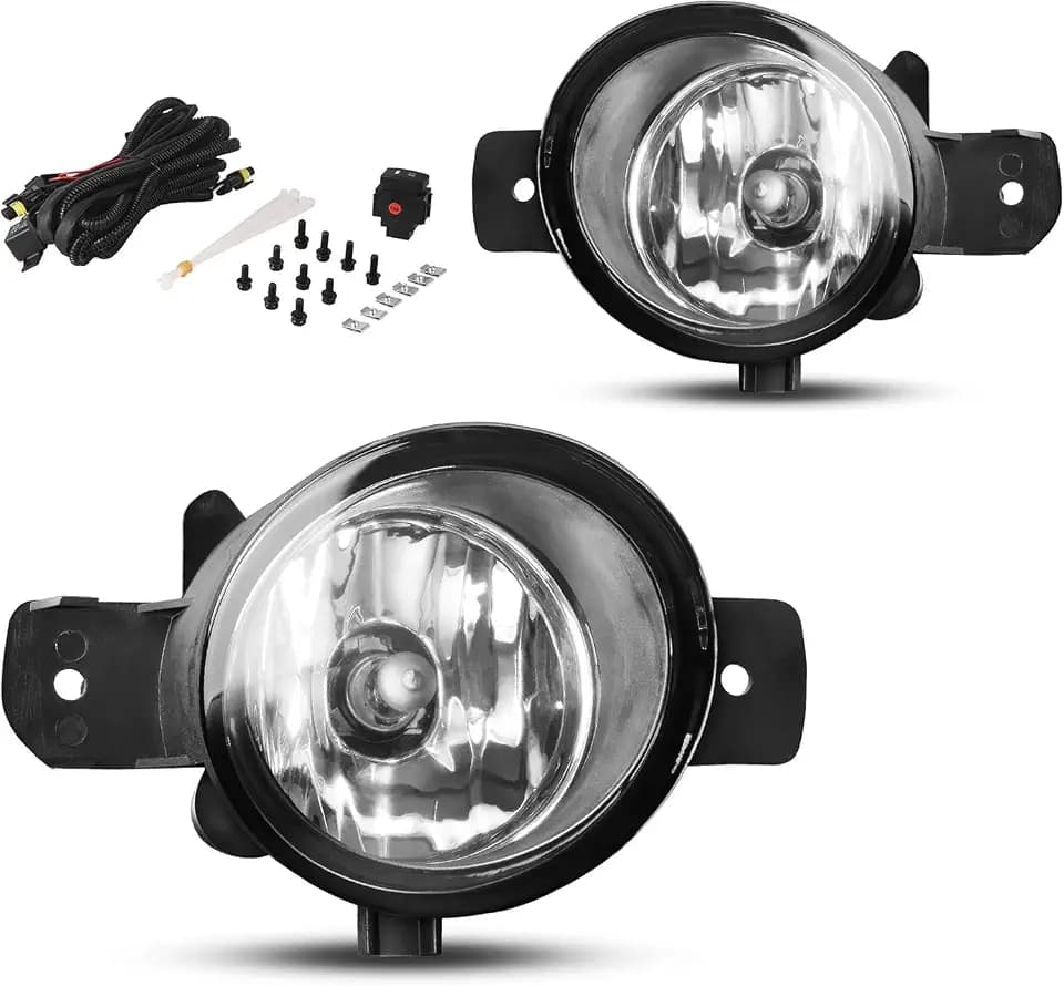 AUTOSAVER88 Fog Lights Compatible with Nissan 2014-2016 Rogue & Versa Note SV/SL, 2004-2015 Sentra (Excludes 2007–2012 Models), 2007-2017 Altima Sedan, 2008-2013 Altima Coupe & 2013-2016 Pathfinder