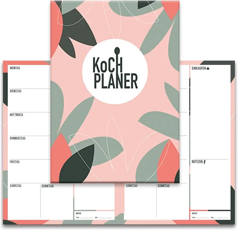 Mein persönlicher Kochplaner: Ein Planer für eine organisierte Küchenwoche