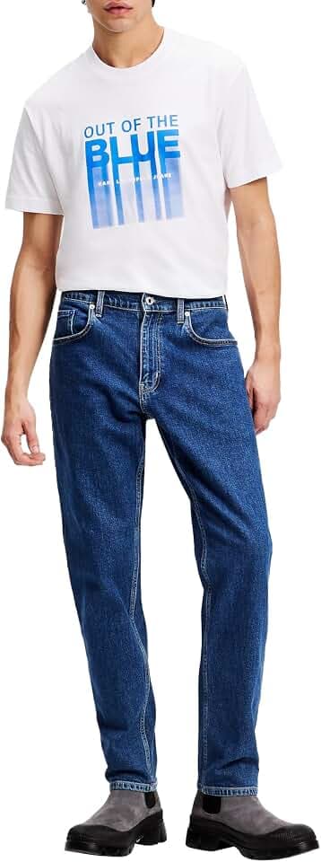 Karl Lagerfeld Jeans Herren Tapered Denim