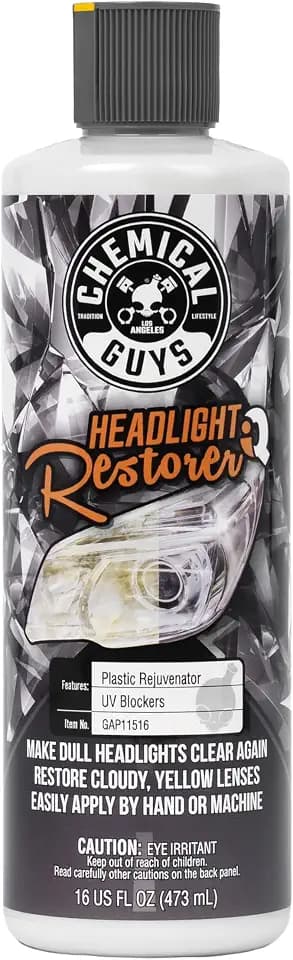 Chemical Guys, Headlight Restore & Protect, Clears Cloudy Lenses, 16 oz
