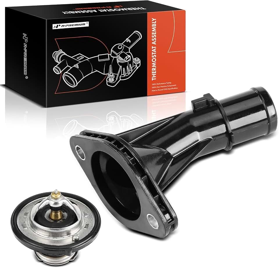 A-Premium Engine Coolant Thermostat Housing Assembly