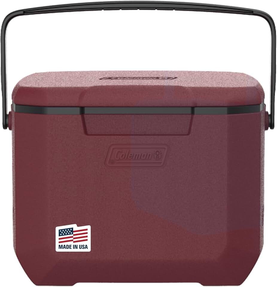 Coleman Chiller 9/16/30/48/60qt Cooler with Ice Retention, Leak Resistant, Great for Camping, Concerts, Sports, and More