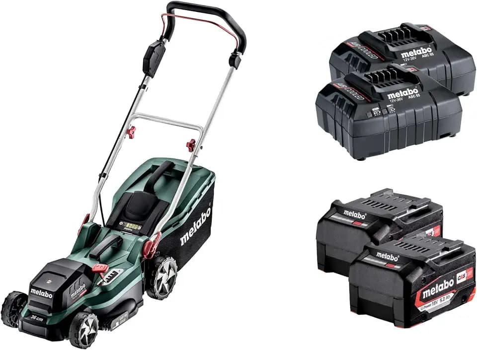 metabo RM 36-18 LTX BL 36 Akku-Rasenmäher, 18V Akkurasenmäher