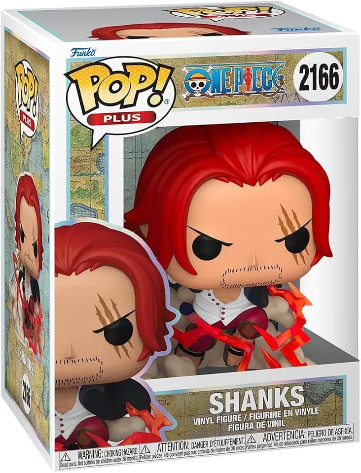 POP Funko Plus: One Piece - Shanks