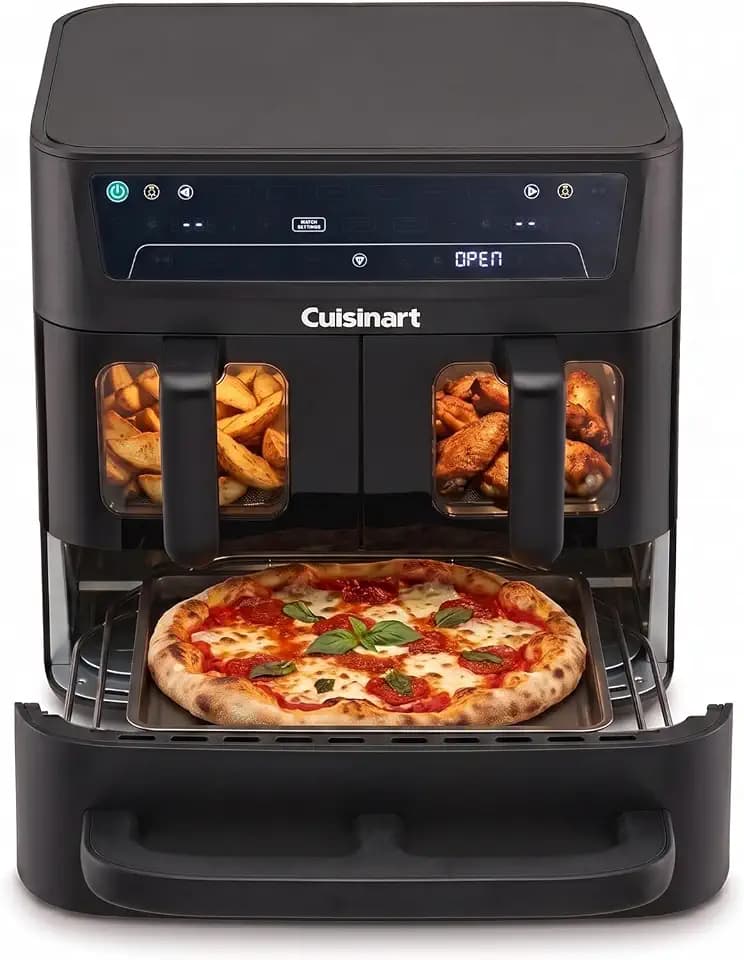 Cuisinart Heißluftfritteuse 3 Kammern 13,6L Air Fryer & Ofen, PFAS-frei