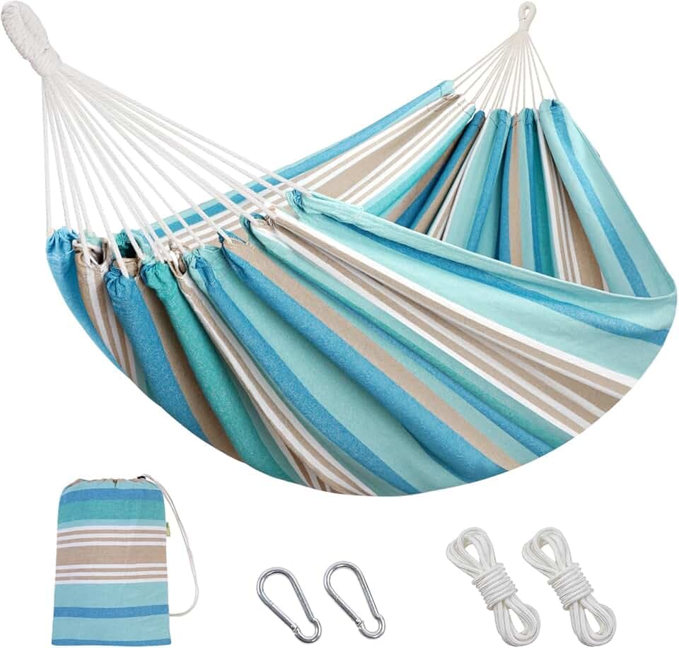 INNO STAGE Double Hammock with Tree Straps, Extra Large 2 Persons Hammock