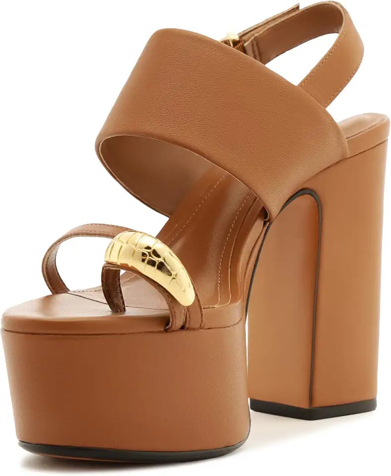 SCHUTZ Mandy Platform Sandal, Miele