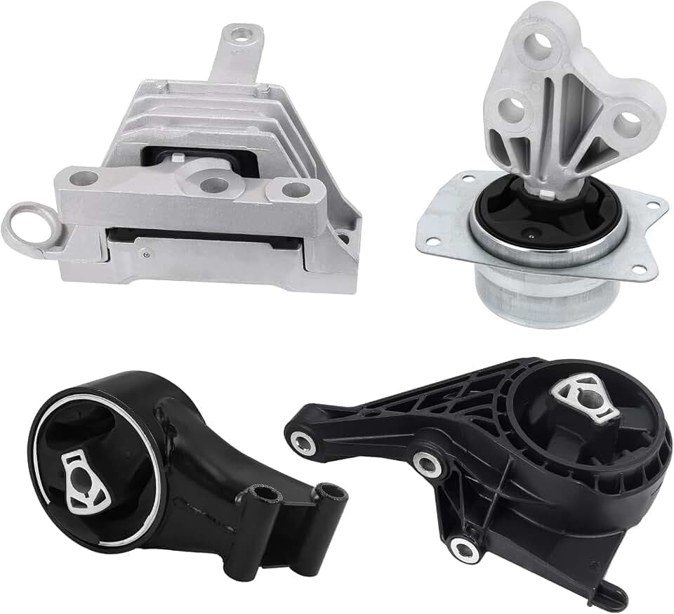 Engine Motor and Transmission Mount Kit Compatible with 2011 Lacrosse L4 2.4L 2011- 2013 Regal L4 2.4L & 2014 Impala L4 2.5L-Automatic Transmission 4pcs A5537 A5532 A5502 A5501