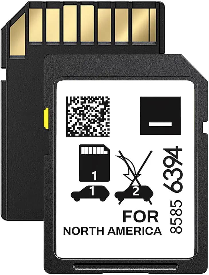 Satellite Navigation SD Card Compatible with Cadiliac Chevrolet Buick GMC